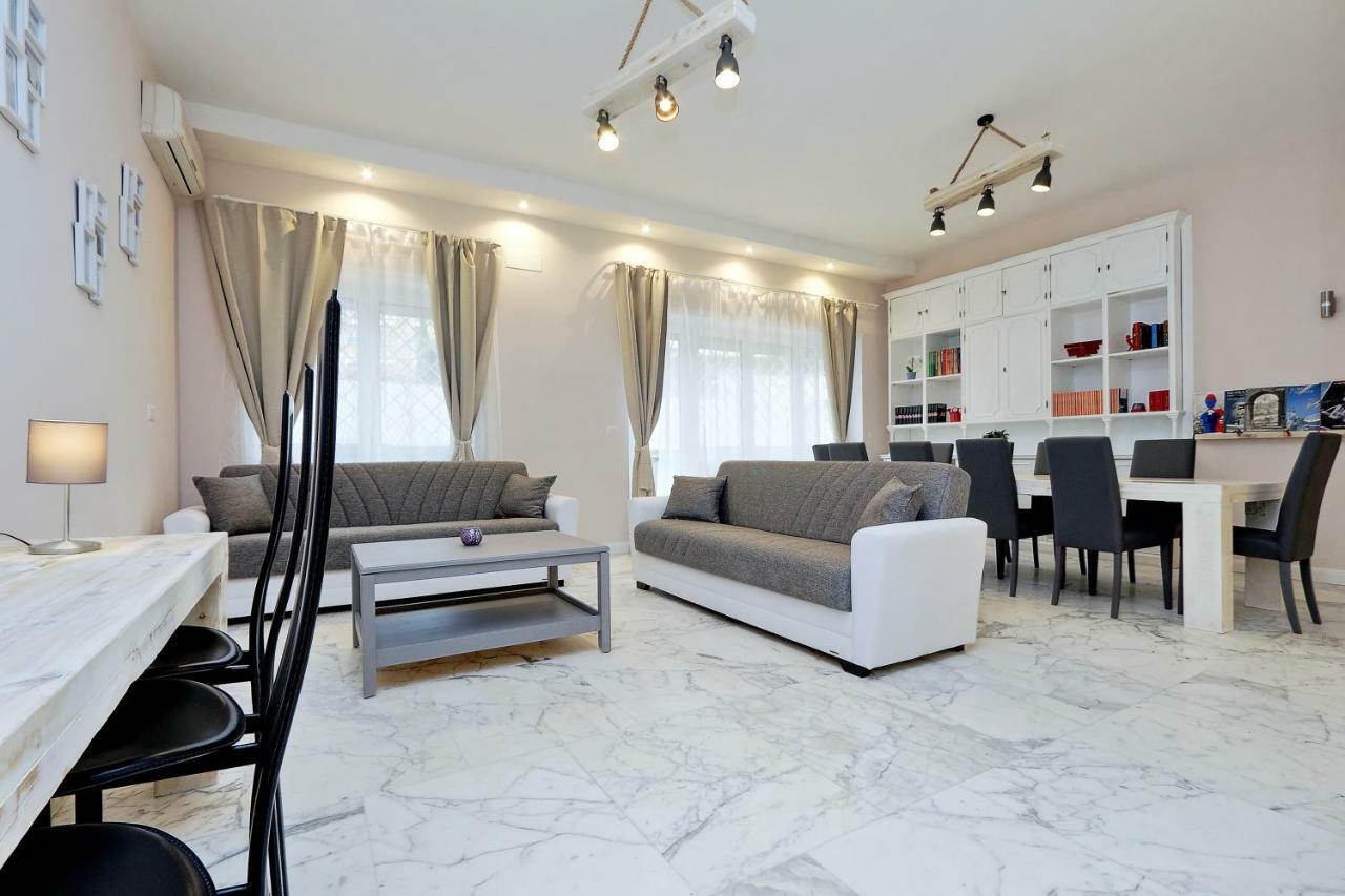 Terraced Apartment - Metro To Vatican & Center Rome Luaran gambar